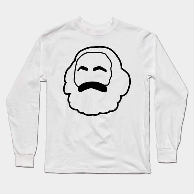 marx symbol Long Sleeve T-Shirt by Tamie